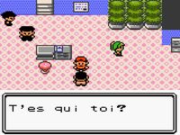une photo d'Ã©cran de Pokemon Or sur Nintendo Game Boy Color